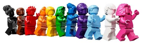 A LEGO set celebrating Pride Month and diversity