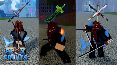 Midnight Bladedark Bladetrue Triple Katana Review Blox Fruits Roblox