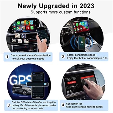 2023 Carlinkit Wireless CarPlay Adapter Compatible With All Factory