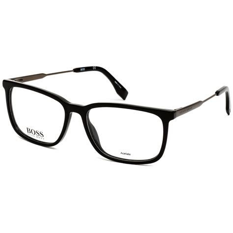 Hugo Boss Mens Rectangular Eyeglasses Boss 1294f Itshot M00676