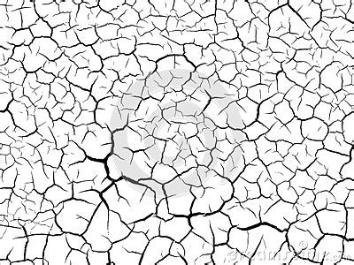 The Cracks Texture White And Black Vector Background Cracked Earth