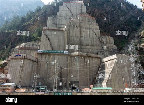 August 30th 2023 Himachal Pradesh India JSW S Baspa II Hydroelectric