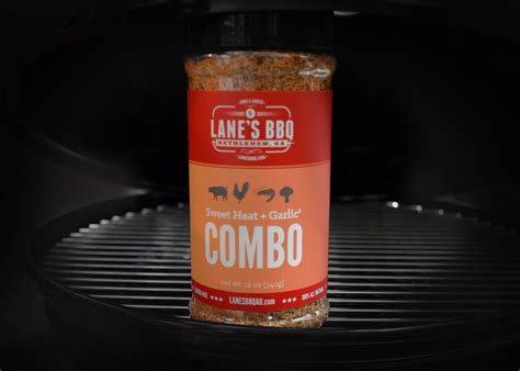 Lane S Bbq Combo Sweet Heat Garlic Rub Seasoning Bargara Meats