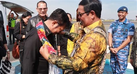 Paman Birin Sambut Kunjungan Menteri Pertanian Ke Kalimantan Selatan