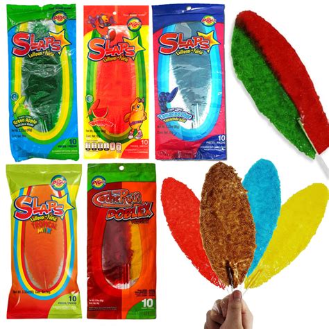 50 Pc Mexican Lollipops Slaps Assorted Flavor Sweet Picosita Spicy Pal — AllTopBargains