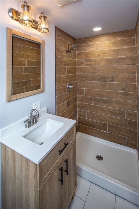 Wood Look Tile Shower