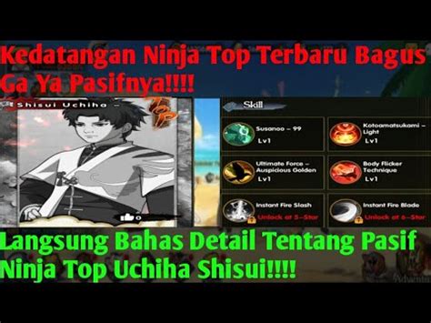 Ultimate Fight Survival Langsung Bahas Detail Pasif Ninja Top Uchiha