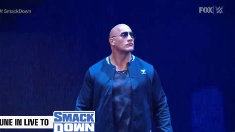 Ultimo Minuto Regresa La Roca The Rock Is Back En Smackdown