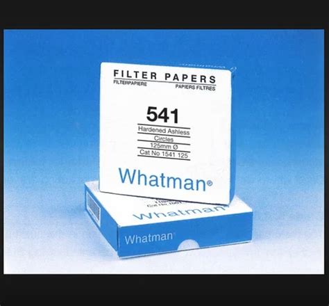 WHATMAN FILTER PAPER WHATMAN Qualitative Filter Papers Grade 541