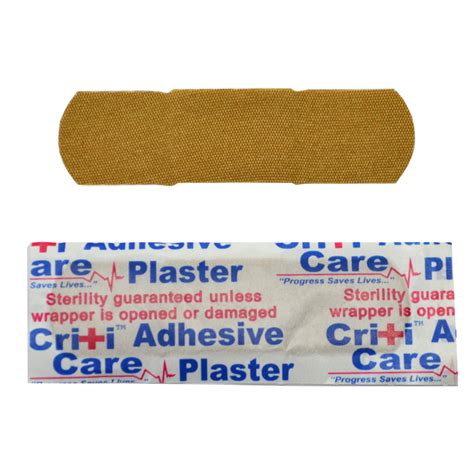 Plaster Fabric Strips 72x19mm Be Safe Paramedical