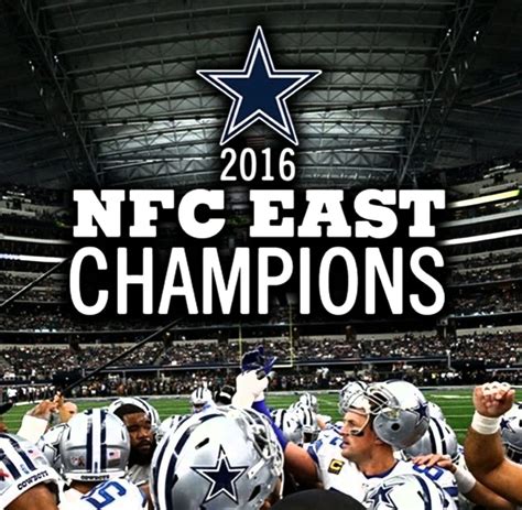 Nfc East Champions 2016 Hold Down The East ⭐️ Dallas Cowboys Women