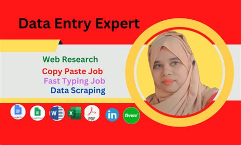 Do Perfect Data Entry Web Research Copy Paste Job By Lucky Fiverr