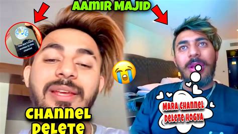 Aamir Majid Youtube Channel Deleted Shocking News Motovlog Viral