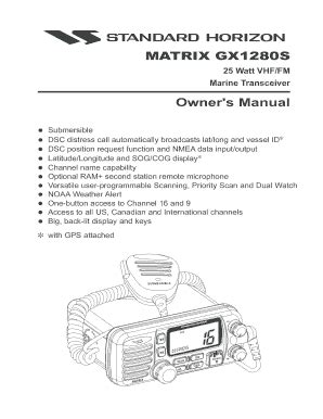 Fillable Online MATRIX GX1280S Fax Email Print PdfFiller