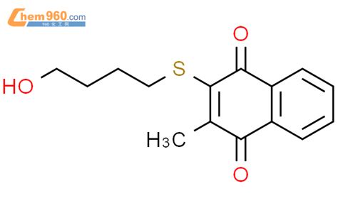 477294 37 4 1 4 NAPHTHALENEDIONE 2 4 HYDROXYBUTYL THIO 3 METHYL CAS