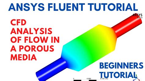 Ansys Fluent Tutorial Cfd Analysis Of Flow In A Porous Media Ansys