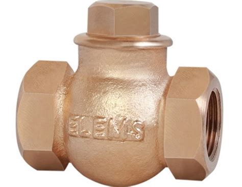 Elems Bronze Horizontal Lift Check Valve No Screwed Elems Valves