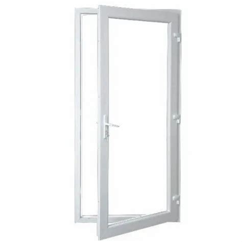 Toughened Glass Lever Handle UPVC Swing Door 3 8 Mm At Rs 750 Sq Ft In