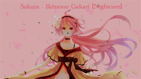 Sakura Ikimono Gakari Nightcore Youtube