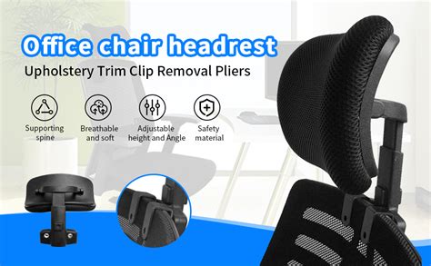 Lam Lord Office Chair Headrest Universal Attachment Neck Support