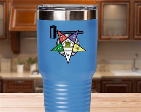 Order Of The Eastern Star Masonic Coffee Mug OES Star Power Etsy