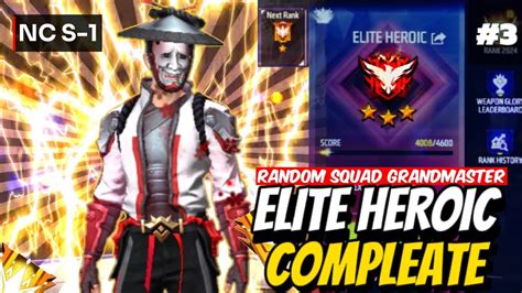 Elite Heroic Done Grandmaster With Random Squad Challenge Ep 3