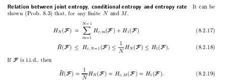 It can be Relation between joint entropy, conditional | Chegg.com