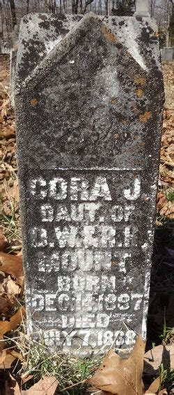 Cora J Mount M Morial Find A Grave