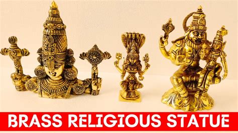 Tirupati Balaji Statue For Worship Aakrati Brand Brass Religious