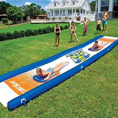 Wow Sports Mega Water Slide Giant Backyard Slide With Sprinkler Slip