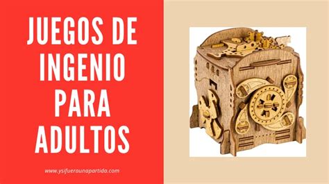 Juegos De Ingenio De Madera Para Adultos Para Regalar