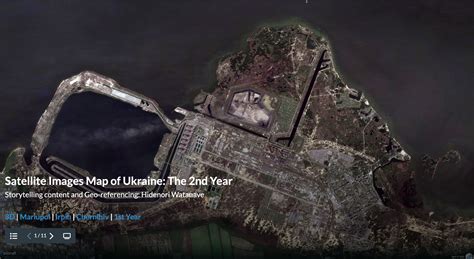 Satellite Images Map Of Ukraine The Nd Year