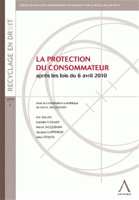 La Protection Du Consommateur I6doc