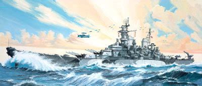 Revell Battleship Uss Missouri Model Do Sklejania Revell