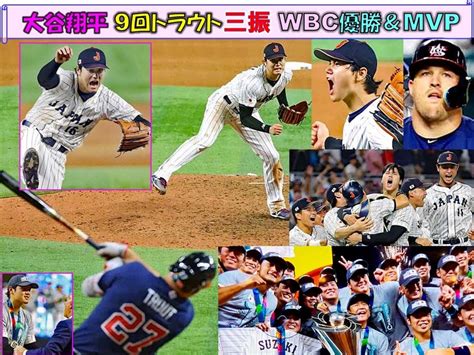 大谷翔平が9回2アウトでトラウトを三振！wbc優勝＆mvp 清水一郎の日々雑感