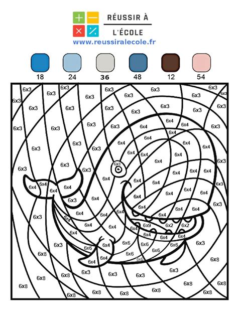 Coloriage Magique Table De Multiplication Coloriage Coloriage The