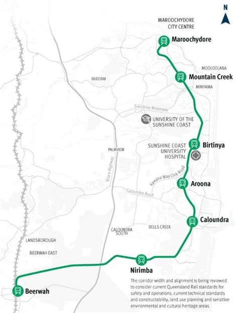 Sunny Coast Rail Line From Beerwah To Caloundra Possible By 2032 Pineapple