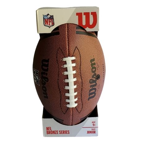 Wilson Other Wilson Nfl Bronze Series Size Junior Football Ages 9