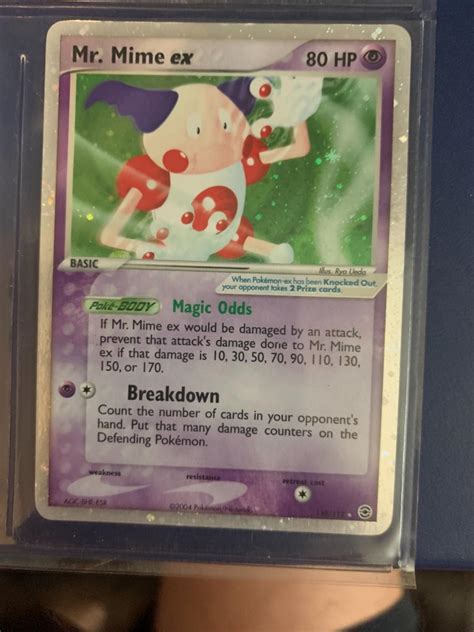 Mr Mime EX Ungraded Pokemon Fire Red Leaf Green