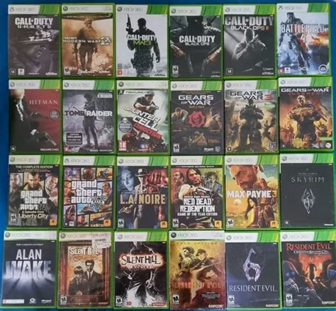 Lote Mídia Física Xbox 360 E Xbox One 41 Jogos Escorrega o Preço