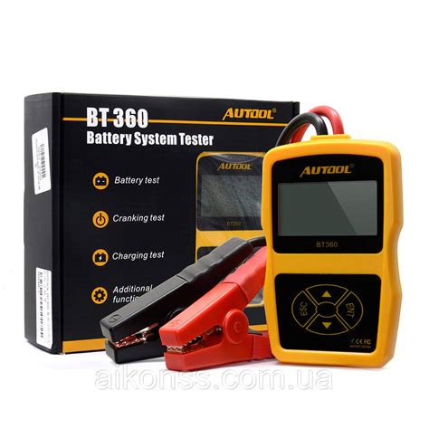 Autool bt360 ( русский ) Профессиональный Диагностический тестер АКБ ...