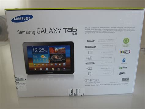 Samsung Galaxy Tab 8 9 Inch 16GB GT P7300 Tablet