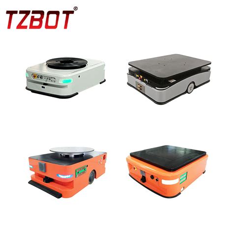 Tzbot 600kg Load Capacity Laser Navigation Agv Robot Material Handling