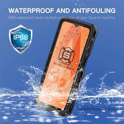 Shellbox Ip Waterproof Underwater Sport Phone Case For Samsung