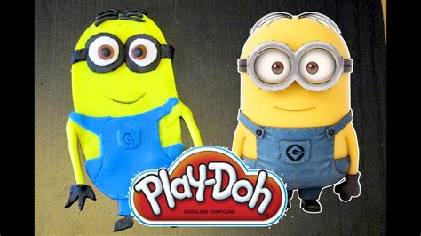 MINIONS With PLAY DOH From DESPICABLE ME How To Make PLAY DOH Minions