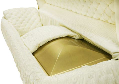 Best Price Caskets 8334 Fc Full Couch Wfoot Panel 18ga Gold Finish