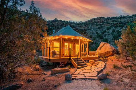 This New Glamping Resort Has Safari Style Tents Outdoor Soaking Tubs