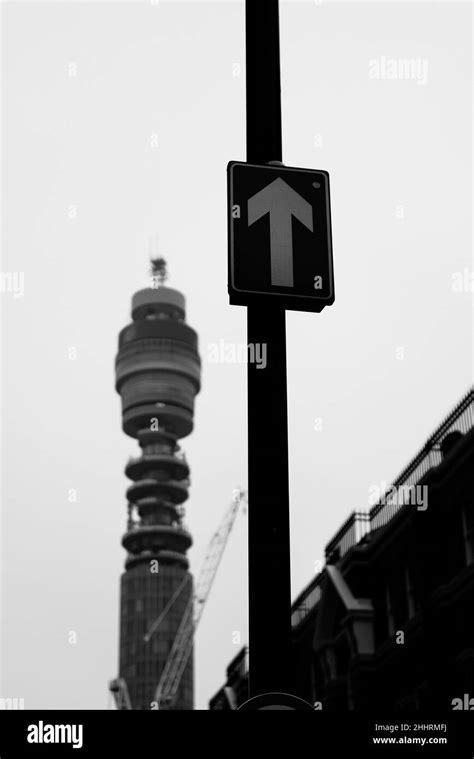 Bt Tower British Telecom Tower Black And White Stock Photos And Images