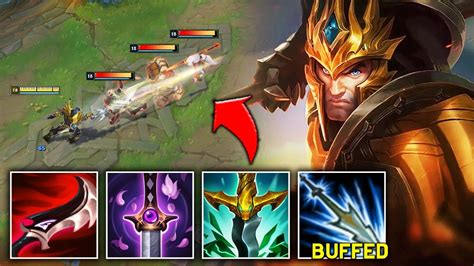 Jarvan Is An S Tier Assassin With The New Buff To His Q One Shot