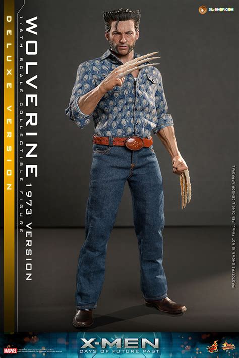 Hot Toys MMS660 X Men Days Of Future Past 1 6th Scale Wolverine 1973 Version